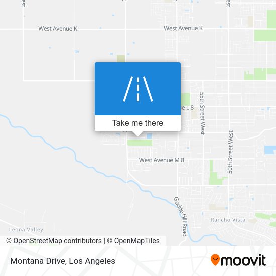 Mapa de Montana Drive
