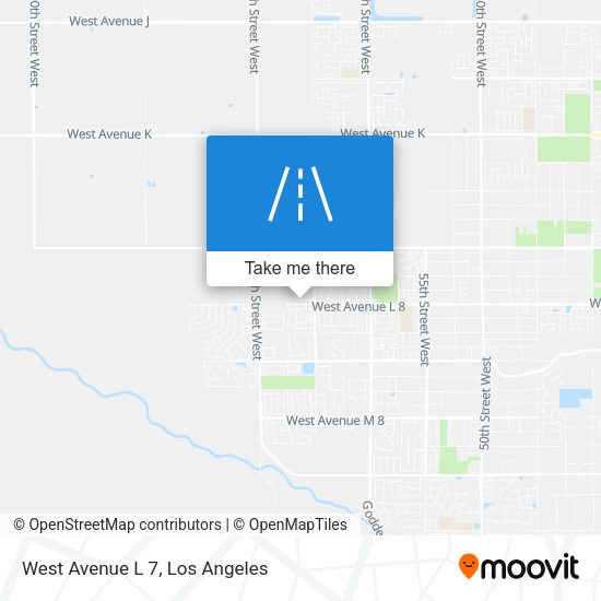 West Avenue L 7 map