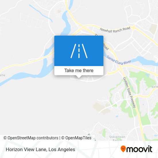 Horizon View Lane map