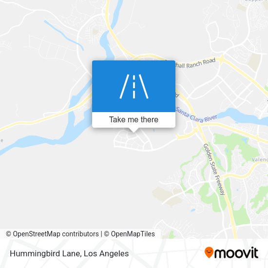 Hummingbird Lane map