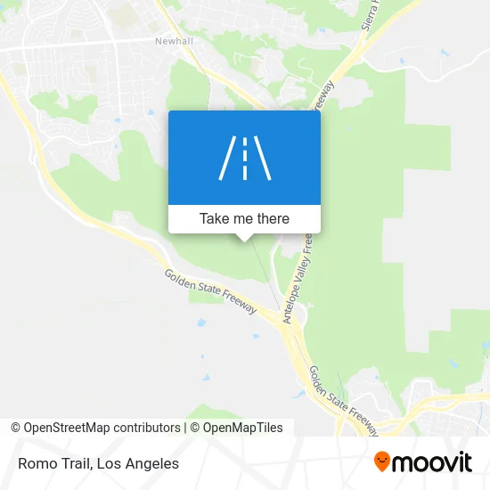 Romo Trail map