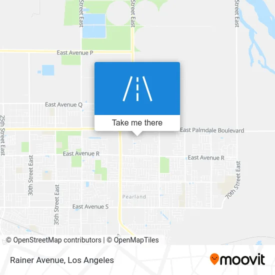 Rainer Avenue map