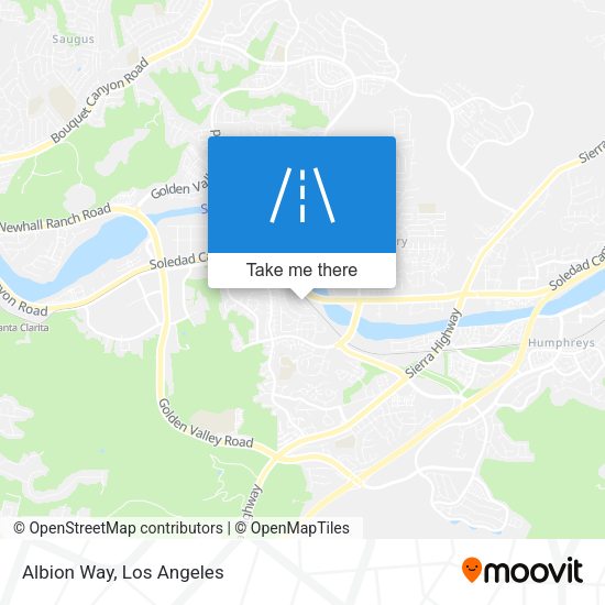 Mapa de Albion Way
