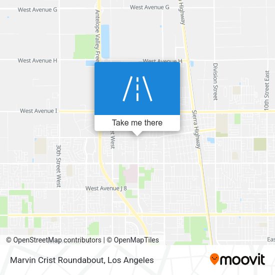 Mapa de Marvin Crist Roundabout