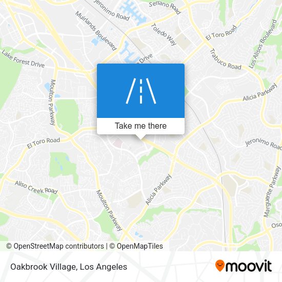 Mapa de Oakbrook Village
