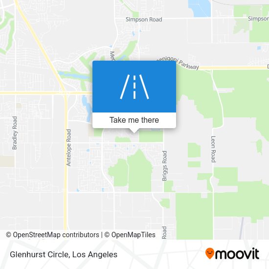 Glenhurst Circle map