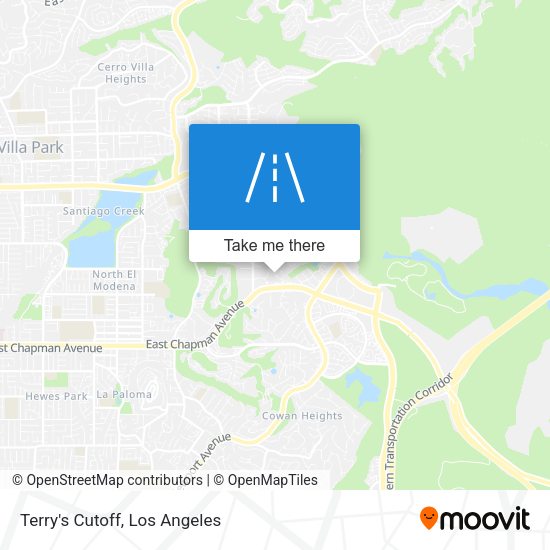 Mapa de Terry's Cutoff