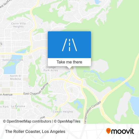 The Roller Coaster map