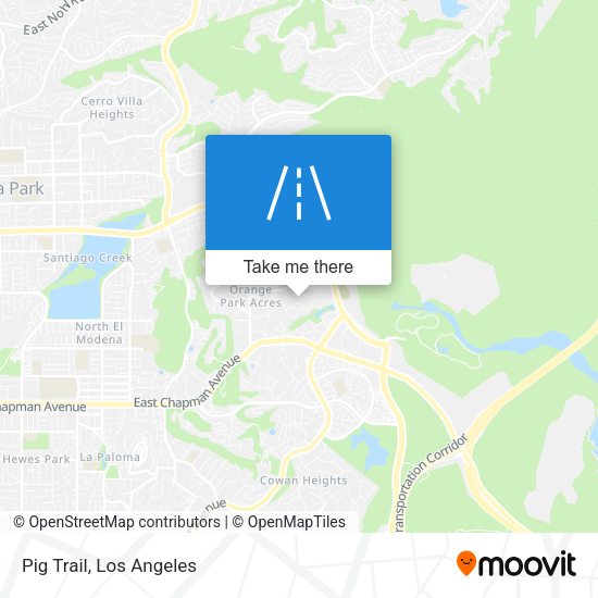Mapa de Pig Trail