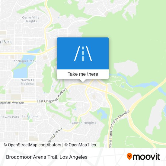 Broadmoor Arena Trail map