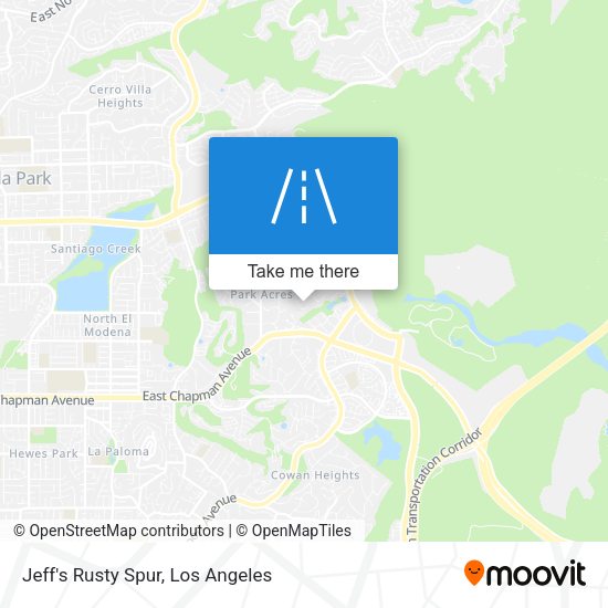 Mapa de Jeff's Rusty Spur