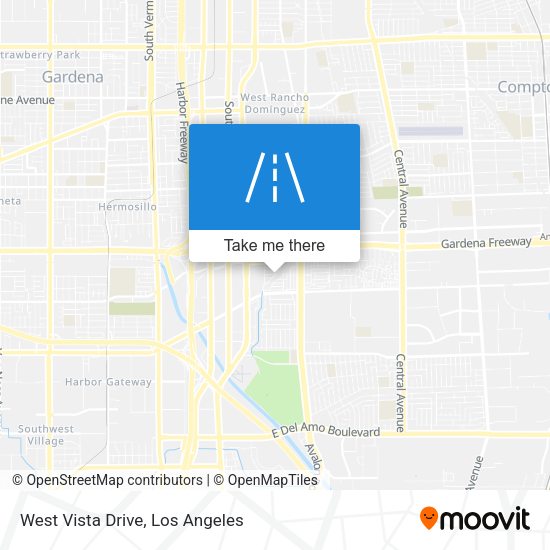 Mapa de West Vista Drive
