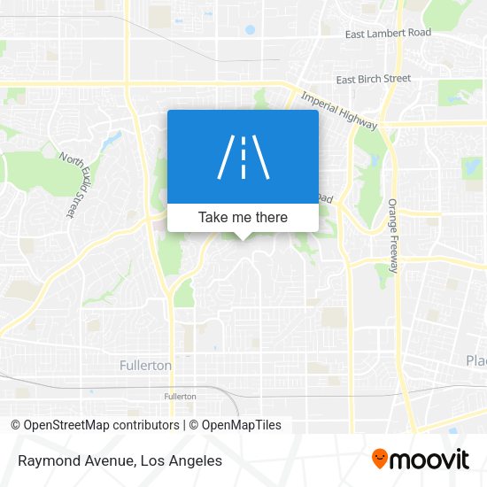 Mapa de Raymond Avenue