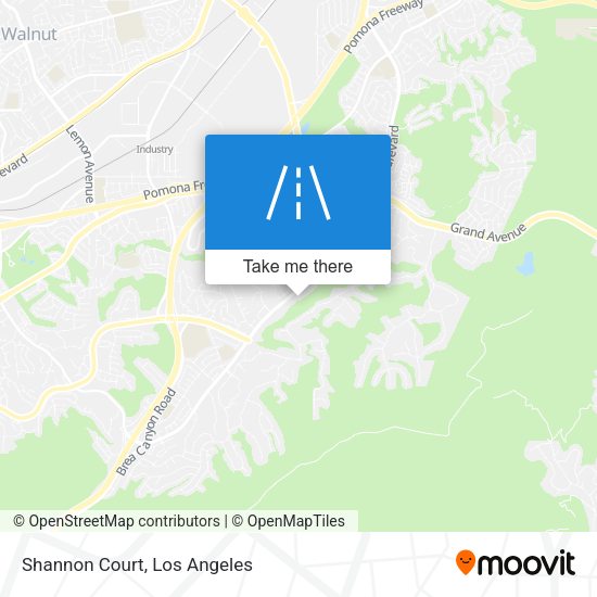 Mapa de Shannon Court