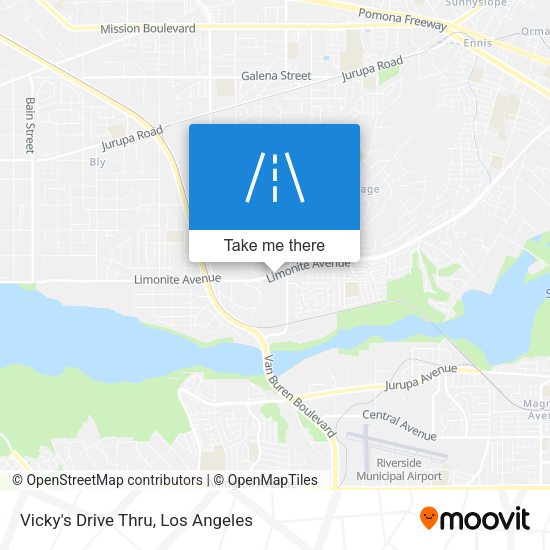 Mapa de Vicky's Drive Thru