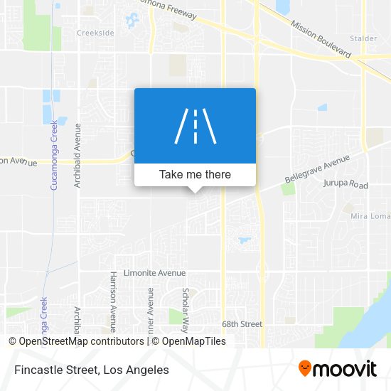 Fincastle Street map
