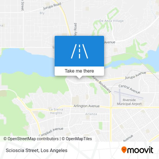 Mapa de Scioscia Street