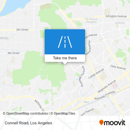 Mapa de Connell Road