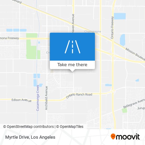 Myrtle Drive map