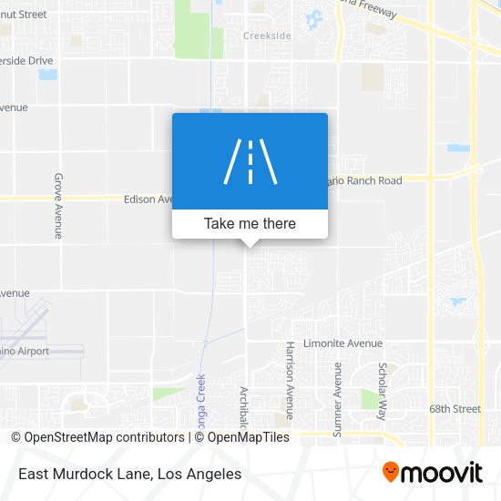 East Murdock Lane map