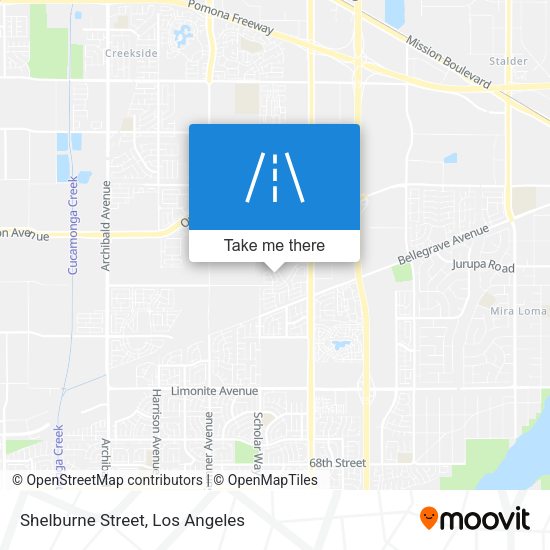 Shelburne Street map