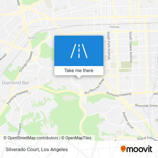 Silverado Court map