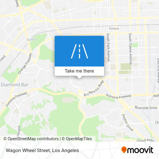 Wagon Wheel Street map