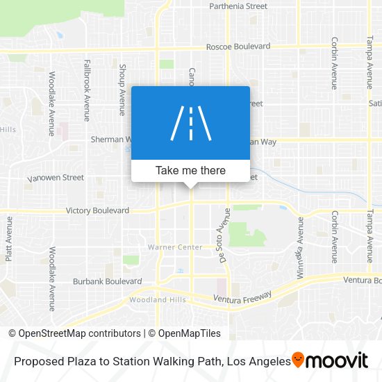 Mapa de Proposed Plaza to Station Walking Path