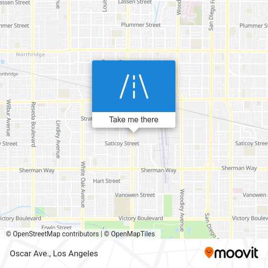 Mapa de Oscar Ave.