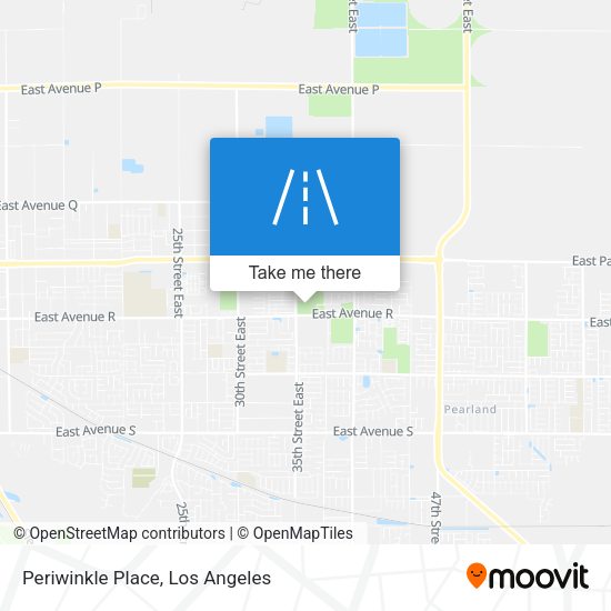 Periwinkle Place map