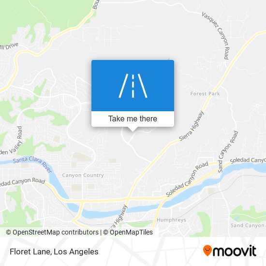 Mapa de Floret Lane