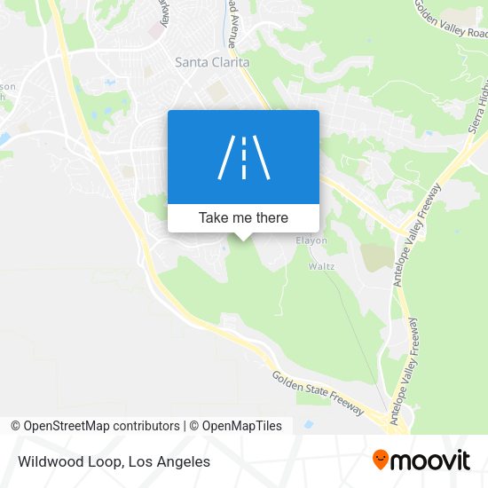 Mapa de Wildwood Loop