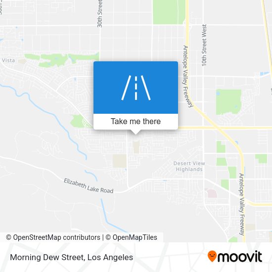 Morning Dew Street map
