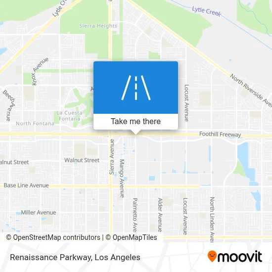 Renaissance Parkway map