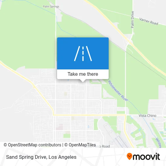 Sand Spring Drive map