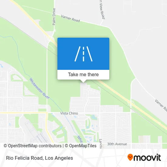 Rio Felicia Road map