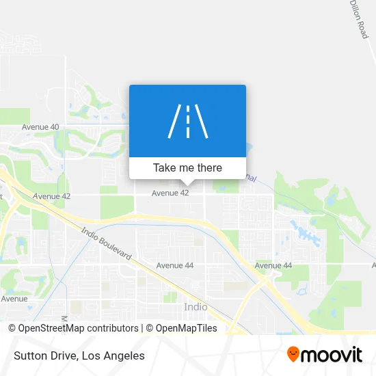 Sutton Drive map