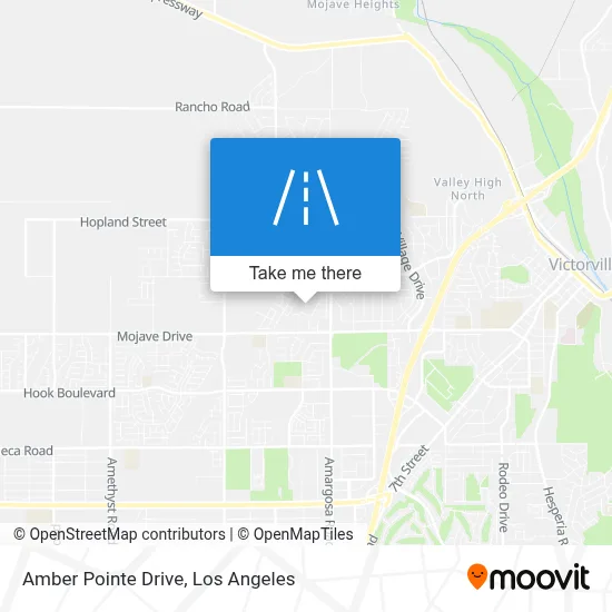 Amber Pointe Drive map