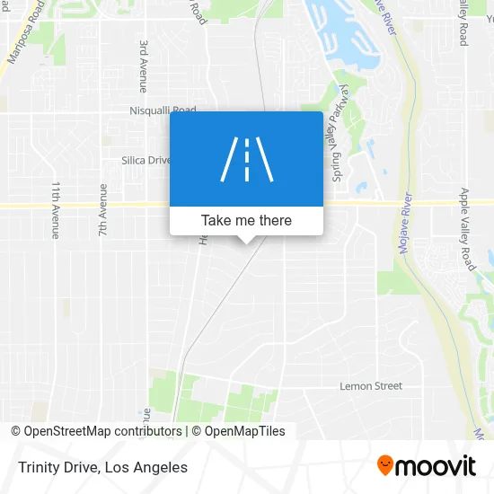 Trinity Drive map