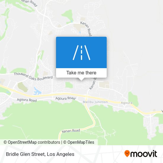 Bridle Glen Street map