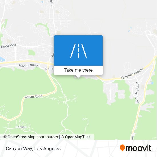 Mapa de Canyon Way