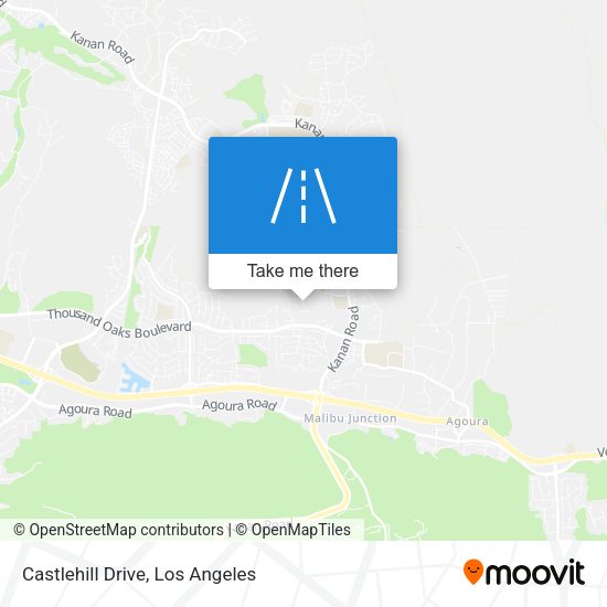 Castlehill Drive map