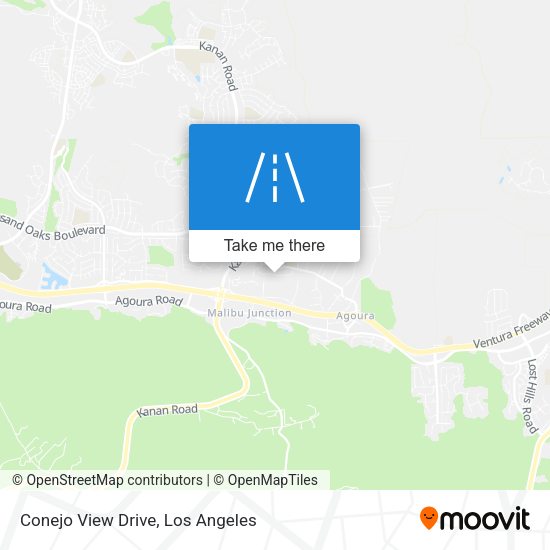 Mapa de Conejo View Drive