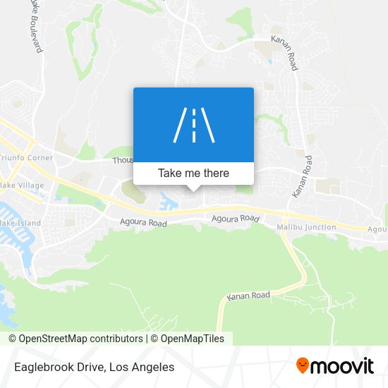 Eaglebrook Drive map