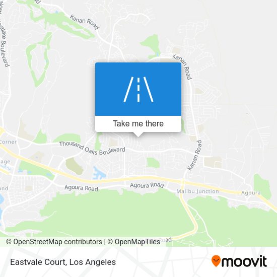 Mapa de Eastvale Court