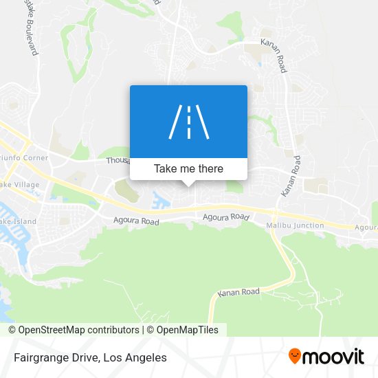 Fairgrange Drive map