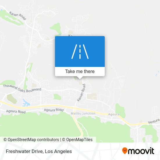 Freshwater Drive map