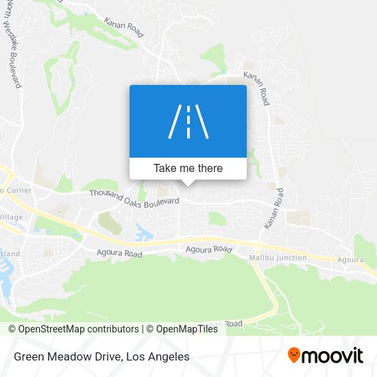 Green Meadow Drive map