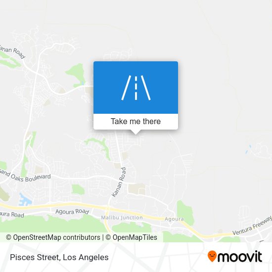 Mapa de Pisces Street