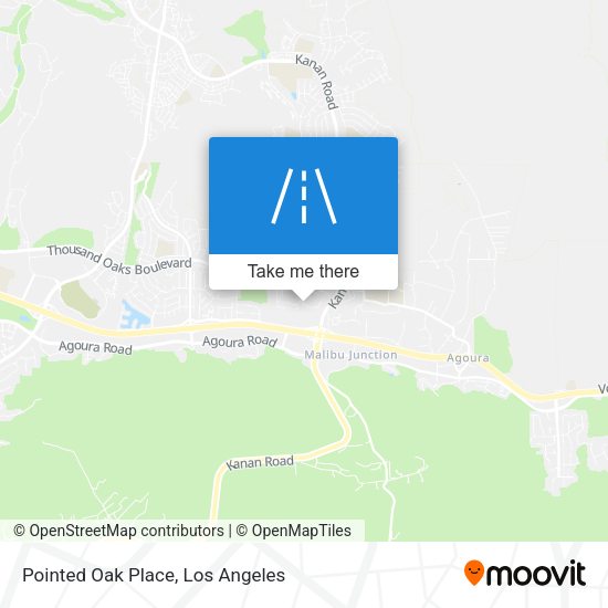 Mapa de Pointed Oak Place